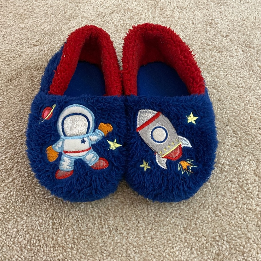 Boy slippers “Space Theme”
